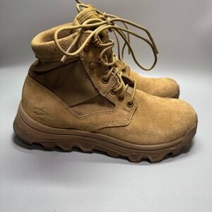 GoRuck MACV-2 Mid Top Coyote Suede Womens Size 6.5 Boots Military Rucking